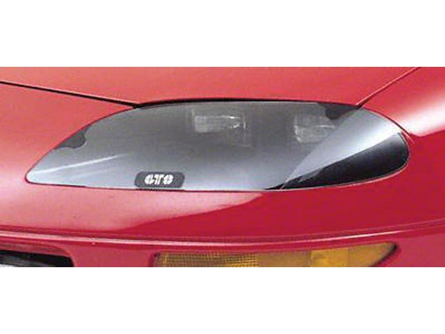 Headlight Covers; Carbon Fiber Look (93-97 Camaro)