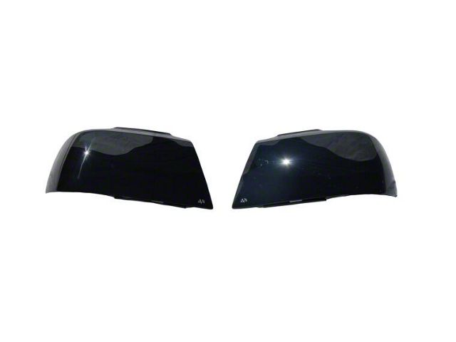 Headlight Covers; Dark Smoke (93-97 Camaro)