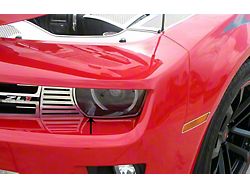 Headlight Polished Stainless Trim Rings; 2-Piece (10-13 Camaro)