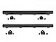 Grams Performance High-Flow Fuel Rails; Black (10-15 Camaro SS)