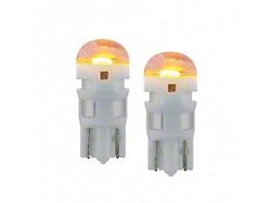 High Power Single LED Bulbs; Amber; 194/T10