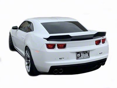 High Wing Blade Rear Spoiler; Carbon Fiber (10-13 Camaro)