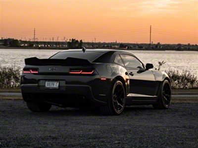Streetfigher LA High Wing Blade Rear Spoiler; Unpainted (14-15 Camaro)