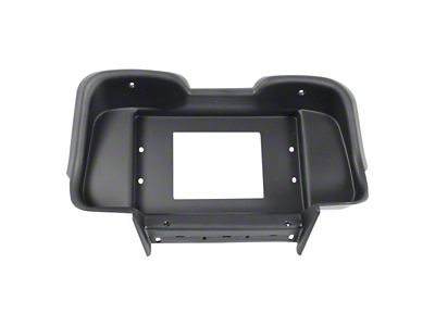 Holley 7.50-Inch Dash Panel; Matte Black (10-15 Camaro)