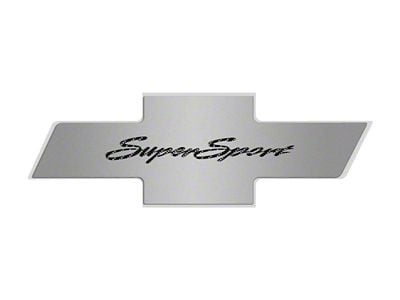 Hood Badge with Super Sport Emblem for Factory Pad (10-15 Camaro)