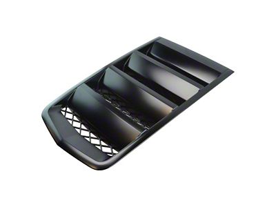 Hood Scoop; Black (14-15 Camaro)