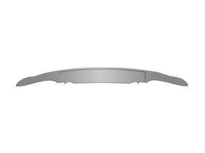 Perforated Hood Washer Lower Grille; Polished Stainless Steel (10-15 Camaro)