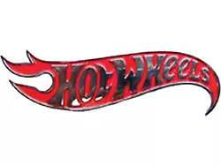 Hot Wheels Edition Trunk Emblem (Universal; Some Adaptation May Be Required)