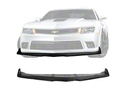 Ikon Style Chin Spoiler; Matte Black (14-15 Camaro SS)