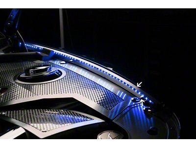 Inner Fender Kit with LEDs for Factory Hoods (10-15 Camaro)