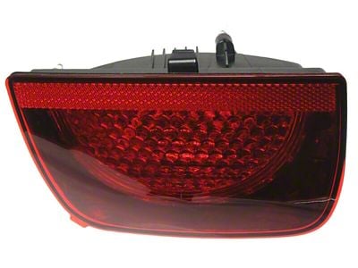 Inner Tail Light; Chrome Housing; Red Lens; Driver Side (10-12 Camaro RS; 2013 Camaro)