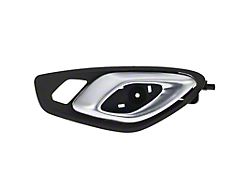 Interior Door Handle; Black/Silver; Passenger Side (16-24 Camaro)