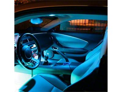 Interior LED Lighting Kit with Dome LED Light; Superbright White (10-15 Camaro)