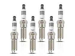 Iridium and Platinum Spark Plugs; Set of 6 (10-15 3.6L Camaro)