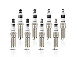 Iridium and Platinum Spark Plugs; Set of 8 (16-20 Camaro SS)