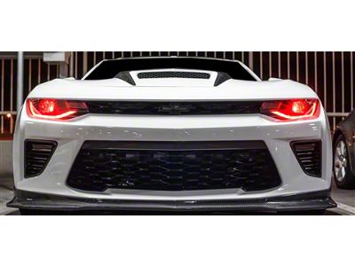 KRS Front Chin Splitter; Unpainted (16-18 Camaro SS; 19-24 Camaro LS, LT)