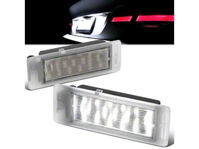 LED License Plate Lights; White (10-13 Camaro)