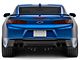 LED Tail Lights with Sequential Turn Signals; Matte Black Housing; Clear Lens (16-18 Camaro)