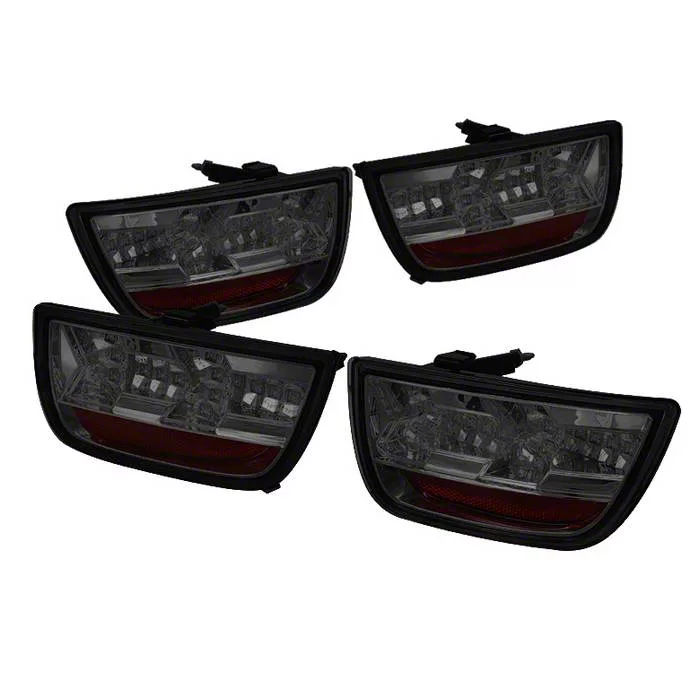 Store Brand LED Tail Lights; Chrome Housing; Smoked Lens