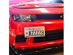 License Plate Holder with Receiver (10-13 Camaro SS w/ 1LE Package)