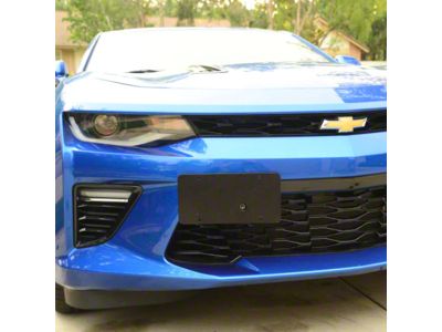 License Plate Holder with Shaft (16-18 Camaro, Excluding ZL1; 19-24 Camaro SS)