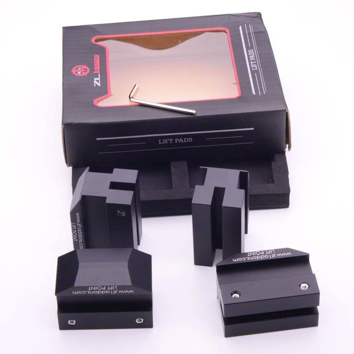 Camaro Lift Pads; Black (1624 Camaro Coupe) Free Shipping