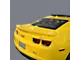 Lighted Factory Style Flush Mount Rear Deck Spoiler; Yellow (10-13 Camaro Coupe)