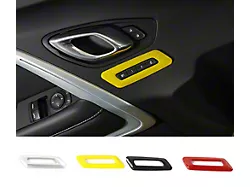 Lighter/Charger Surround Cover; Carbon Fiber (16-24 Camaro)