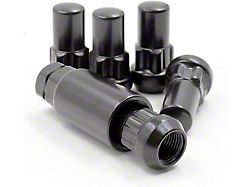 Locks with Key for Black Acorn Lug Nuts; 14mm x 1.5 (10-24 Camaro)