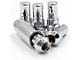 Locks with Key for Chrome Acorn Lug Nuts; 14mm x 1.5 (10-24 Camaro)