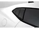Louvered Quarter Window Covers; Carbon Fiber Look (16-24 Camaro Coupe)