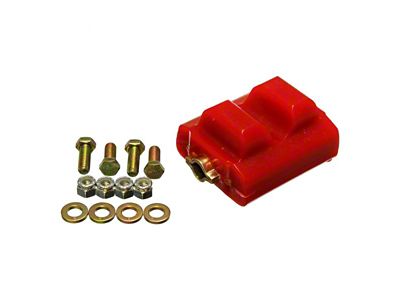 LS1 Engine Mount Clamshell Insert; Red (98-02 Camaro)