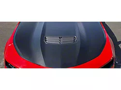 LT1 Factory Style Hood Vent; Carbon Fiber (19-24 Camaro SS)