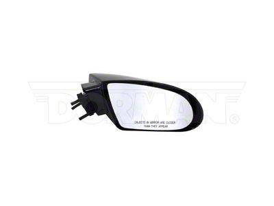 Manual Non-Heated Side Mirror; Passenger Side; Black (93-02 Camaro)