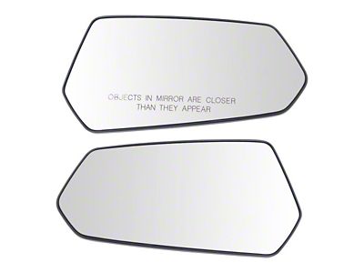 Mirror Glass; Driver and Passenger Side (10-15 Camaro)
