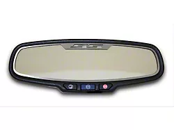 Mirror Trim; Rear View; Satin; SS Style; Oval; without Sensor (10-14 Camaro)
