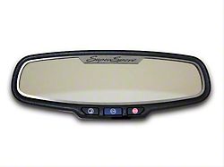 Mirror Trim; Rear View; Satin; Super Sport Style; Without Sensor (10-14 Camaro)