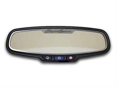 Mirror Trim; Rear View; Satin; Super Sport Style; Without Sensor (10-14 Camaro)