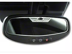 Mirror Trim; Rear View; Satin; Super Sport Style; With Sensor (10-14 Camaro)