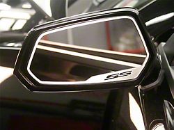 Mirror Trim; Side View; Satin; SS Style; 2-Piece (10-13 Camaro)