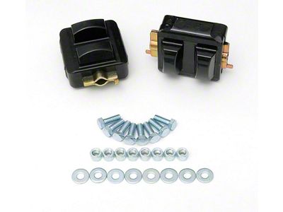 Motor Mounts; Black (98-02 5.7L Camaro)