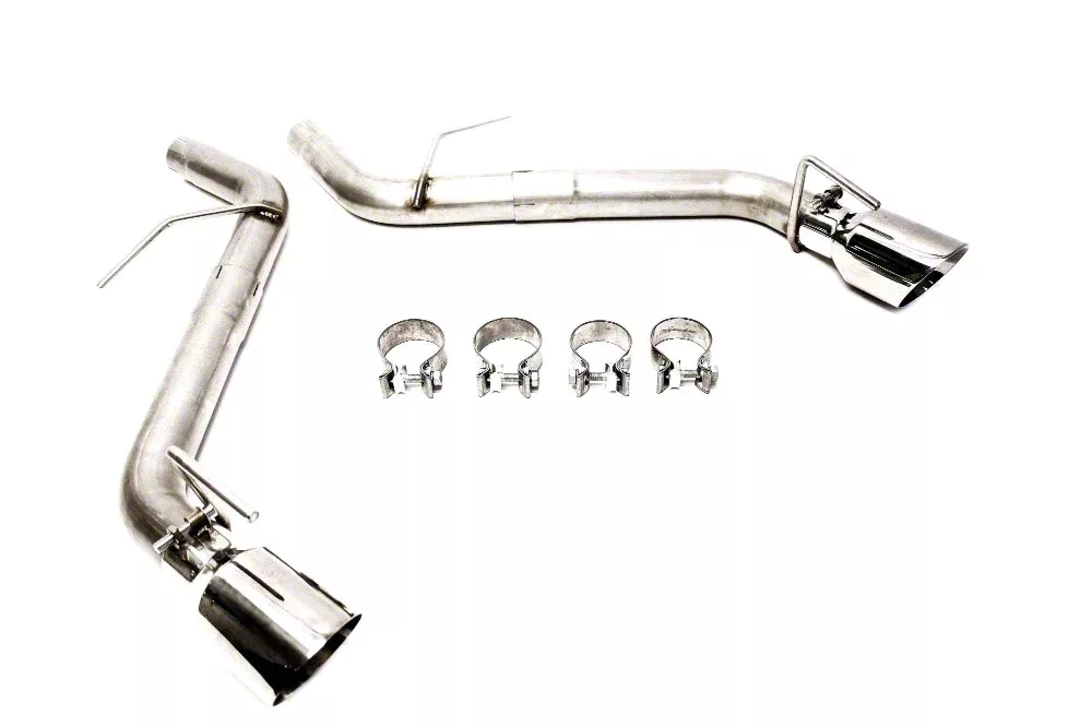 Camaro Muffler Delete AxleBack Exhaust with Polished Tips (1624 3.6L