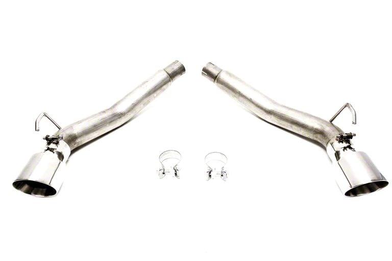 Camaro Muffler Delete AxleBack Exhaust with Polished Tips (1015 3.6L Camaro) Free Shipping
