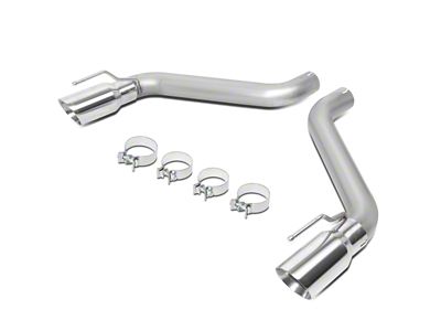 Muffler Delete Axle-Back Exhaust with Polished Tips (16-18 Camaro SS w/o NPP Dual Exhaust Mode)