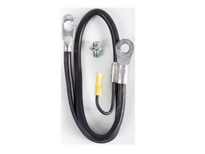 Negative Battery Cable; 35-Inch