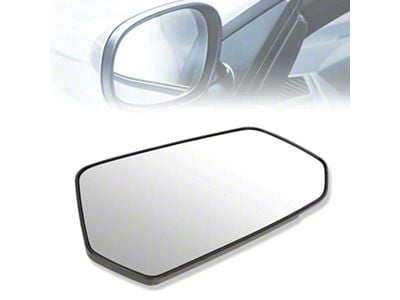 Non-Heated Mirror Glass; Passenger Side (10-15 Camaro)