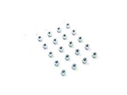 OE Bulge Chrome Acorn Lug Nut Kit; 3/4-Inch; Set of 20 (10-24 Camaro)