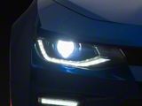 OE Style HID Headlight; Black Housing; Clear Lens; Driver Side (16-18 Camaro w/ Factory HID Headlights)