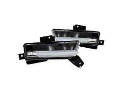 LED Fog Lights; Clear (16-18 Camaro SS)