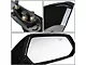 OE Style Powered Heated Side Mirror; Black; Passenger Side (10-15 Camaro)